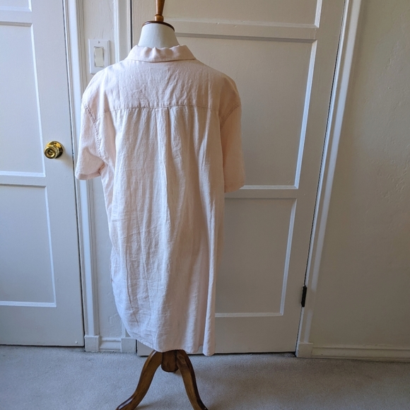 Five Four Nomad linen blend lagenlook button down shirt NWT size XL - Picture 3 of 5